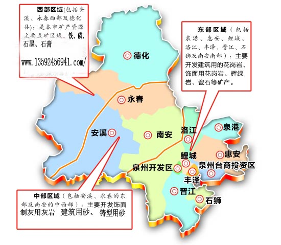 礦產(chǎn)資源分布圖